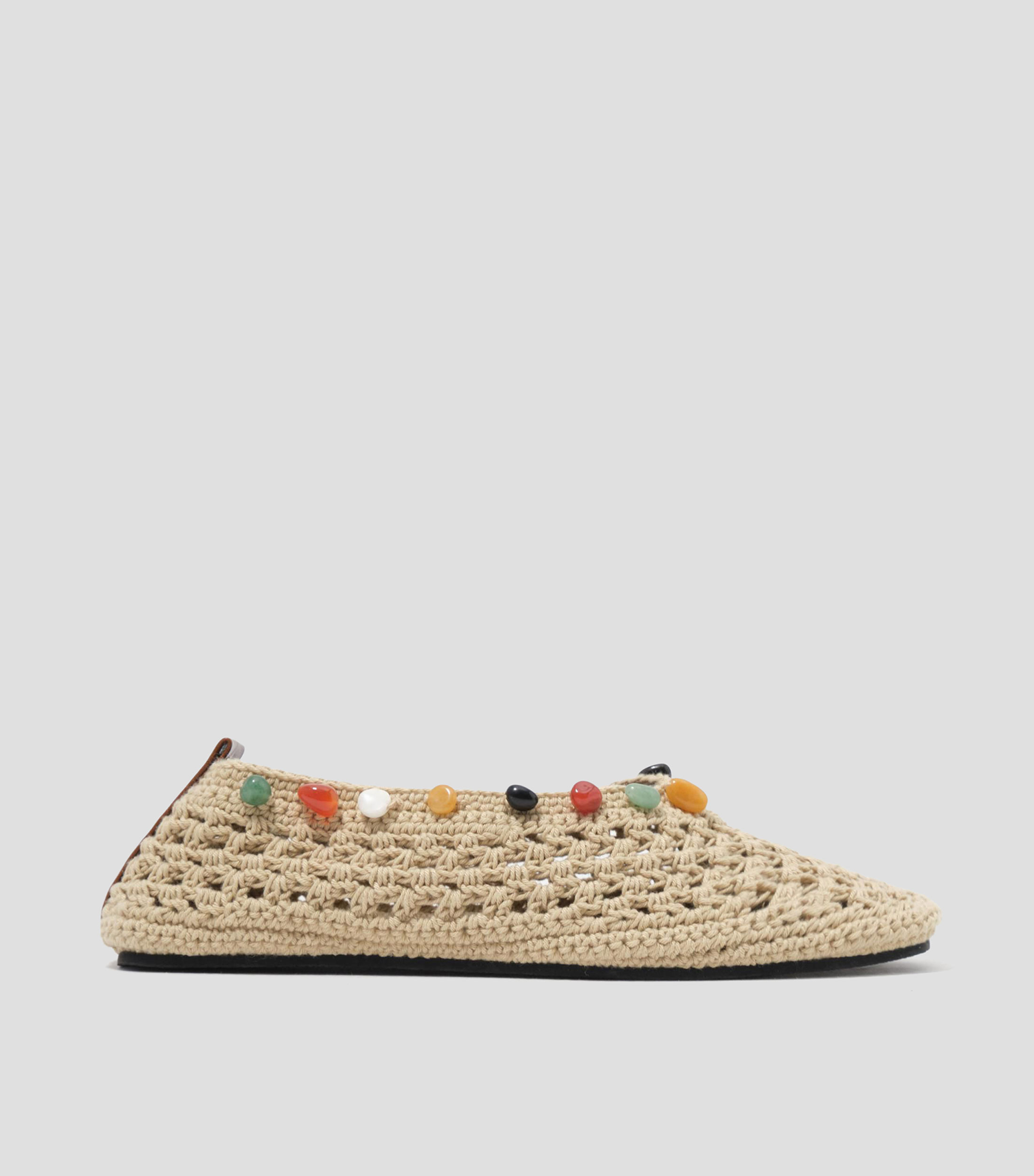 Flats con piedras decorativas Mujer